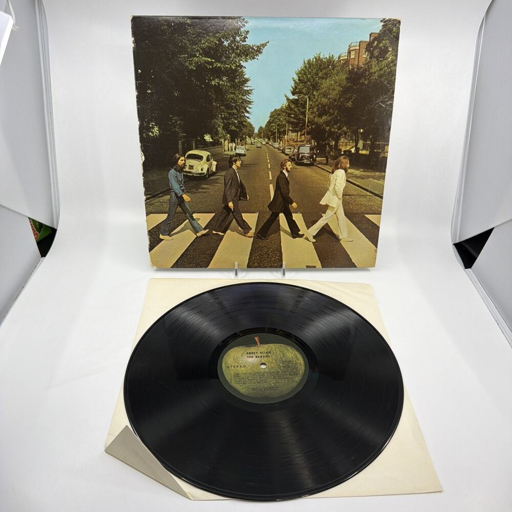 The Beatles Abbey Road 1969 Apple SO-383 LP Her Majesty Cover G+ Vintage Vinyl